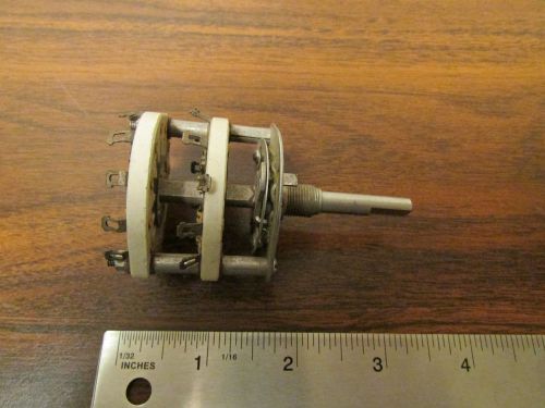 Rotary Switch Marked 249 Made In USA Steatite 12-Positon NOS