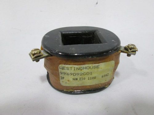 New cutler hammer 9969d92g01 westinghouse coil 110v-ac contactor part d311947 for sale