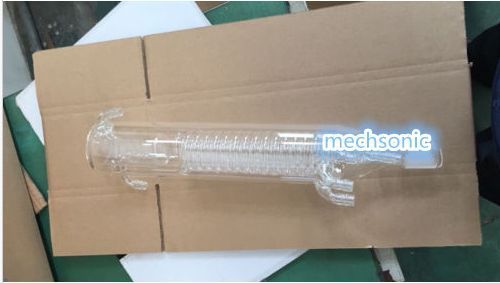 Glass condenser for rotary evaporator &amp; reactor distiller with ice container
