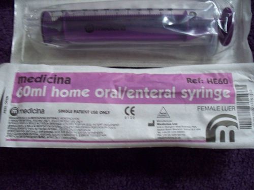 Medicina 60ml Home oral/enteral syringe x 8
