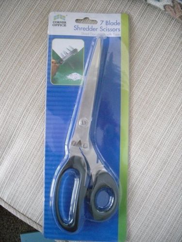 Shredding Scissors - 7 blades - Craft , Herb or paper cutting no electric NEW