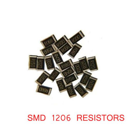 50pcs smd 1206 resistor 100 ohm 100r for sale