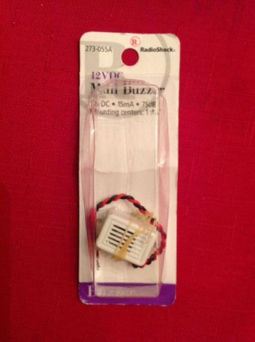 12vdc mini buzzer #273-055a by radioshack for sale