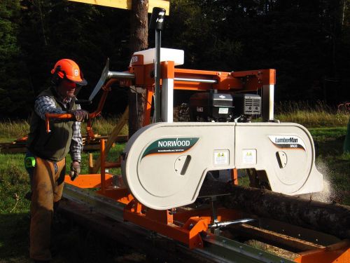 Personal saw mill – band sawmill by norwood portable sawmills (mn26-0013g) for sale