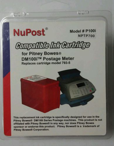 NuPost P100i Compatible Ink Cartridge for Pitney Bowes DM100i Postage Meter