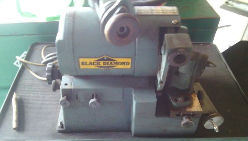 Black diamond drill grinder sharpener BW 75 with cabinet, collets and manual