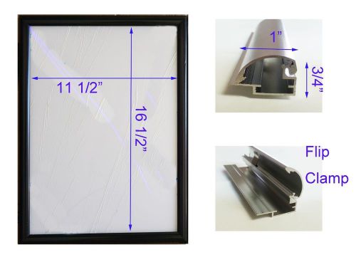 LED BackLit Box Signage Display Board 13&#034;x 19&#034; Black Aluminum Frame