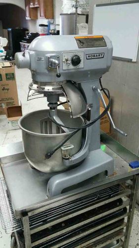 hobart mixer with accessories in good working condition