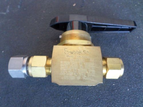 Swagelok Whitey B-45S8 brass valve