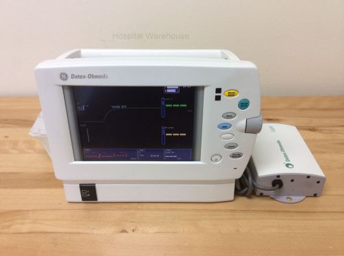 Datex Ohmeda GE S/5 Light Patient Monitor F-LM1-03 ECG NIBP SpO2 Surgical OR