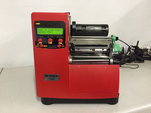 Brady 3481 - Industrial Thermal Label Printer - DMX-I-4308 - Missing Lid - READ