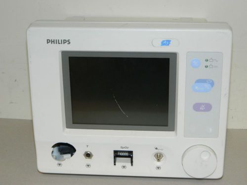 Philips A3 M3929A Patient Monitor COLOR SpO2 NIBP ECG   (UNTESTED, REPAIRS)   **