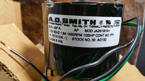 New ao smith fan blower motor 1/25hp 1550rpm 1p s58125 ja2n191n mo30 a0132 ao132 for sale