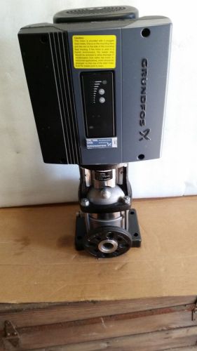 New grundfos crne3-4 vertical multi-stage centrifugal pump w/mle90cc for sale