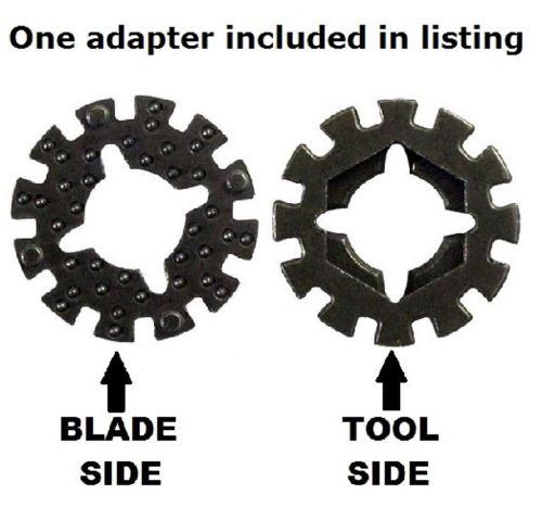 1 arbor adapter for rockwell sonicrafter and other oscillating multi tool for sale