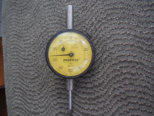 Federal Drop Indicator .01 MM Dial Approx. 25 MM Travel Model P61S