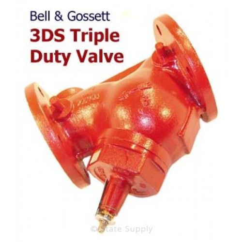 B&amp;g model 3ds-4s 4&#034; flanged straight pattern triple duty valve for sale