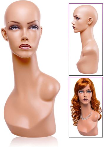 JACQUELINE HEAD MANNEQUIN A Wig Stand Modeled for Striking Beauty