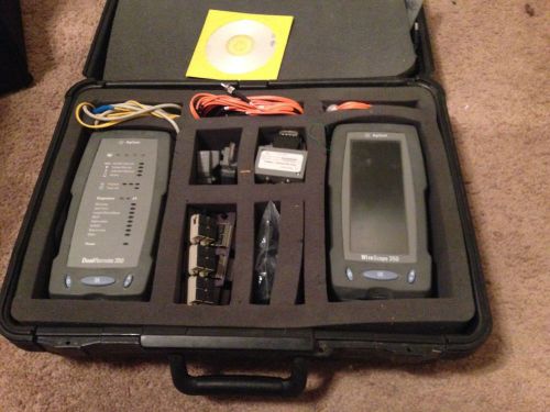 Agilent wirescope 350 cable tester for sale