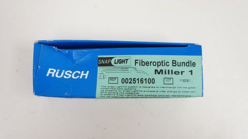 Rusch 002516100 Snap Light Fiberoptic Bundle Miller 1