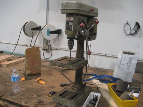 KFF bench mounted drill press.