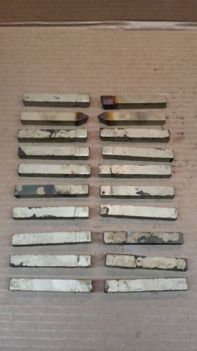 Lot 20 New Assorted 1/2&#034; Firthite  Brazed Carbide Tool Bits