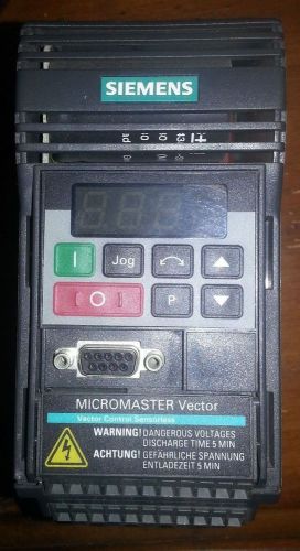 Siemens Micromaster Vector 6SE3211-1DA40