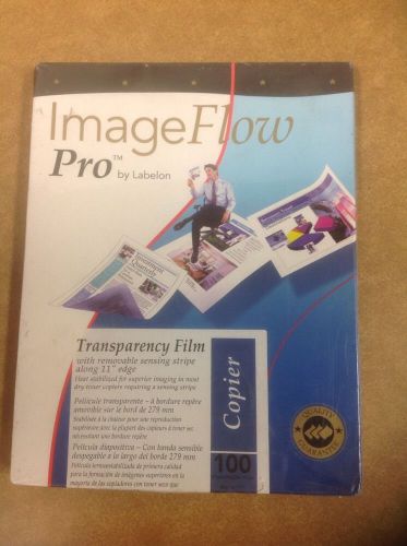 New Sealed box of 100 sheets Thermal Transparency Film IMAGEFLOW PRO by Labelon