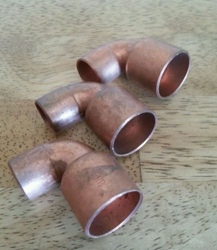 Copper Elbow   3/4&#034; Female x  1/2&#034; Female