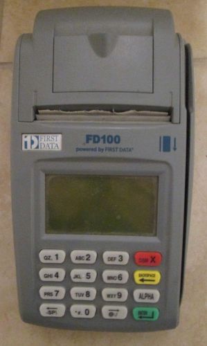 First Data FD100 Credit Card Machine