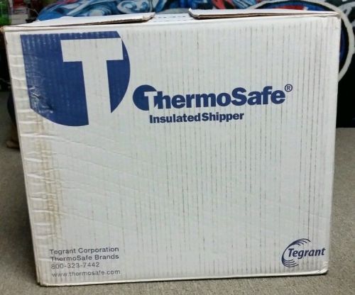 THERMOSAFE STYROFOAM INSULATED SHIPPING COOLER 16 1/2 &#034; x 19 1/2&#034;x17&#034;