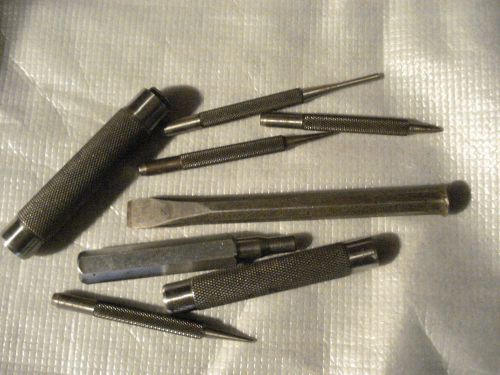Starrett punches and others for sale