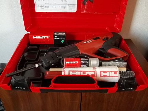 Hilti DX 460 Power Actuated Tool w/ MX72 FREE SHIPPING! NICE!