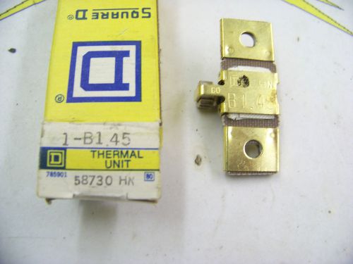 Square d b1.45 b overload relay thermal unit ~ heater for sale
