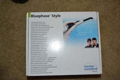 Bluephase style led curing light, 100-240 volt, ivoclar vivadent n.a. for sale