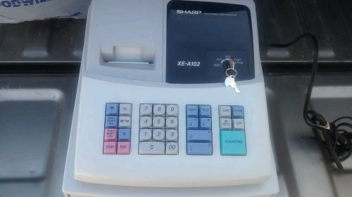 Sharp XE-A102 Electronic Cash Register - FREE SHIPPING