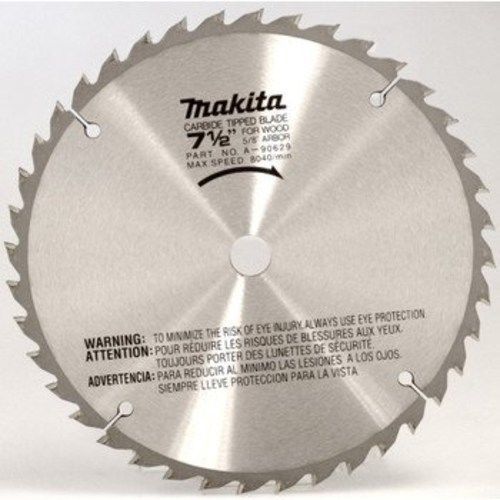 Makita A-90629 7-1/2-Inch 40 Tooth Carbide Tipped Wood Saw Blade