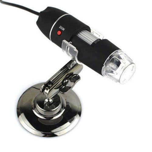USB 2MP 50X-500X USB microscope portable digital magnifier 24Bit+ inspection HOT