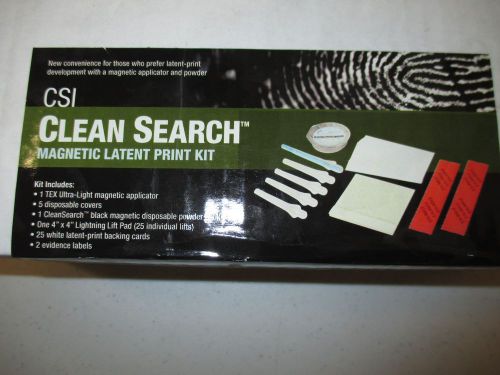 Forensics Source- Cleansearch Magnetic Latent Print Kit (FOR-1-0351)