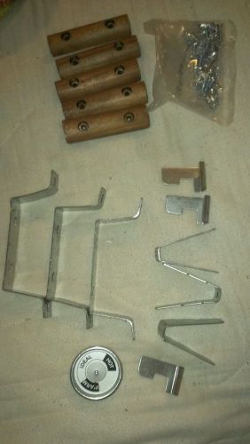 Brinkmann Smoker Assembly Kit.  Handles, Gauge, Grill Supports, &amp; Hardware