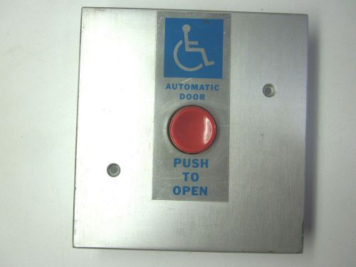 Automatic door red push button switch for disabled person 1PL1 micro switch USA