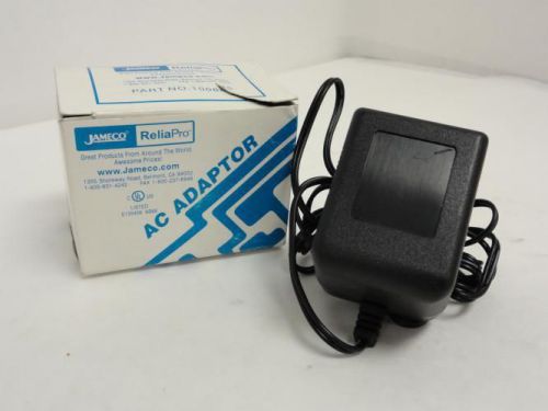 151050 New In Box, Jameco 100845 ReliaPro AC Adaptor, 120VAC In, 9VDC, 200mA Out