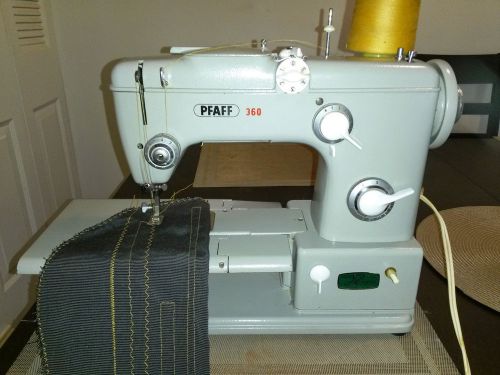 PFAFF 360- Cylinder Bed- Semi-Industrial Sewing Machine w/case-Made in Germany