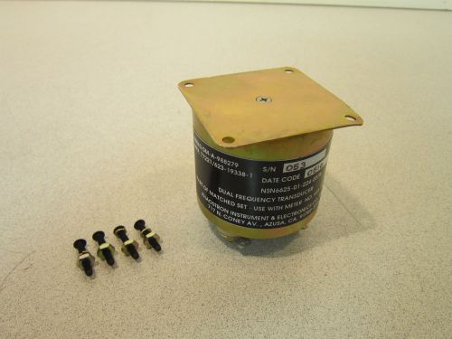 Phaostron dual frequency transducer 623-19338-1 nsn 6625012240378 appears unused for sale