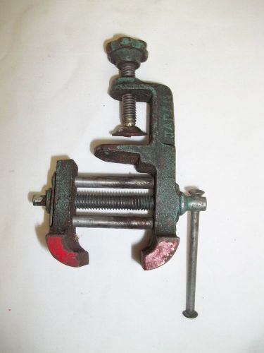 Vintage small clamp-base bench vice made in japan for sale