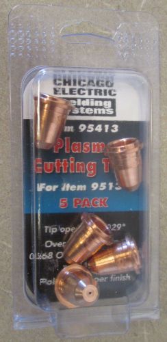 5 Piece Plasma Cutting Tips Chicago Electric Item #95413 for Item #95136