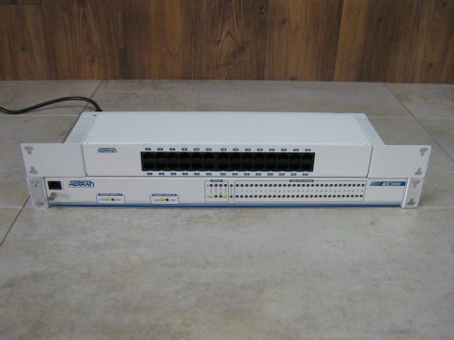 Adtran MX2800 1200290L1 M13 Multiplexer w/ Patch Panel 1200291L1