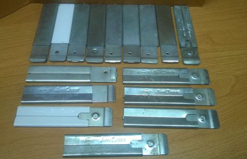 16 jiffy garvey &amp; misc. utility knife box cutters safety &amp; regular razor blade for sale