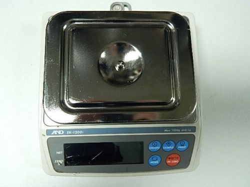 A&amp;D weight scale Max 1200g Model EX-1200i Not working TO FIX for parts