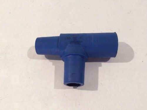 Cam Lock 3 Way Tapping Tee - Blue
